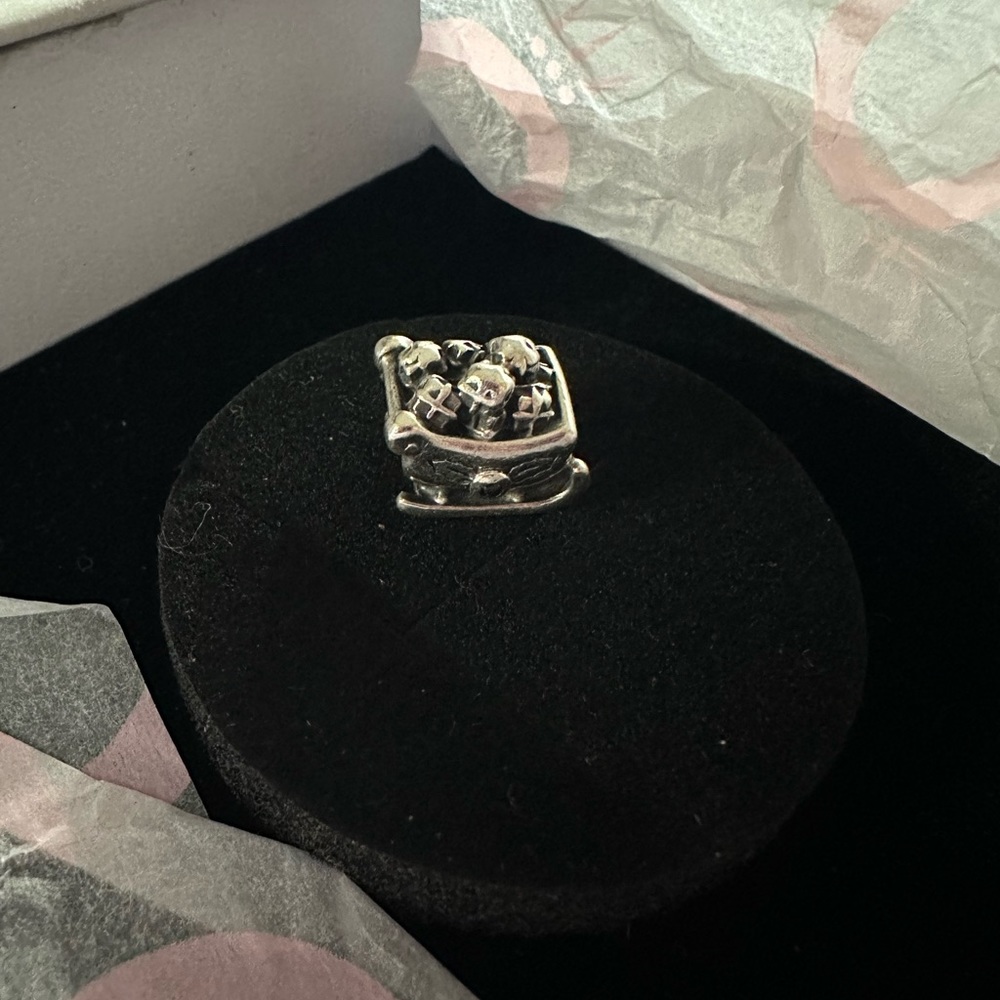 SOLD Pandora Christmas sleigh charm